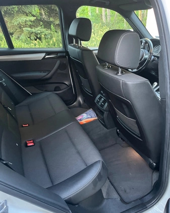 BMW X3 cena 109000 przebieg: 94000, rok produkcji 2016 z Warszawa małe 232